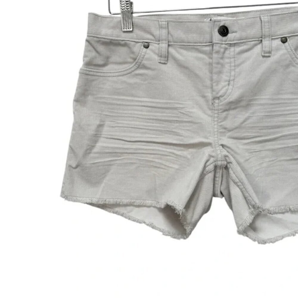 Carve Designs Oahu 4 inch Corduroy Shorts Gray Size 10 NEW - Picture 4 of 10